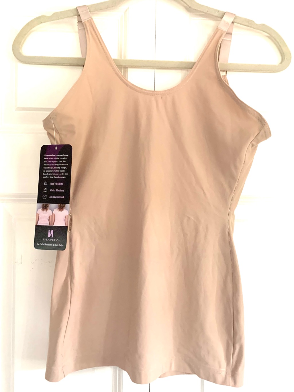 Shapeez Silkee Tankee Full Coverage Minimizer Bra Tummy Control — image 4 of 4